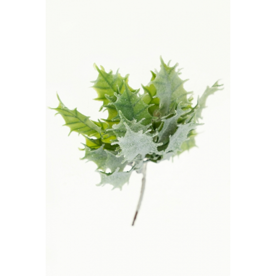 Pick magyal levél 18cm havas zöld