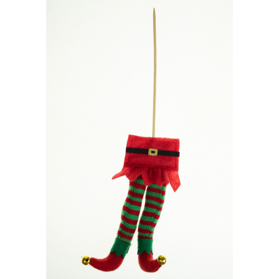 Pick manóláb textil 8,5*16cm piros