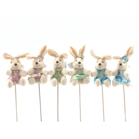 Pick nyúl fiú/lány textil 10cm többféle több szín