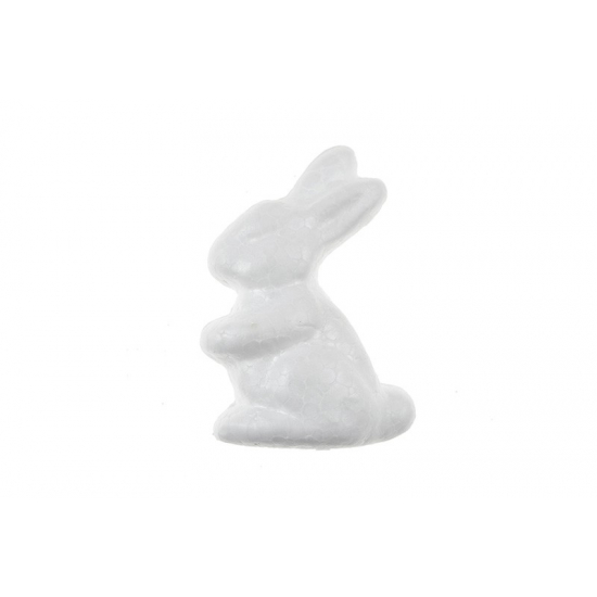 Nyúl hungarocell 7,5cm s/6 fehér