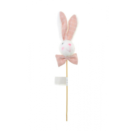 Pick nyúl textil 14cm rózsaszín