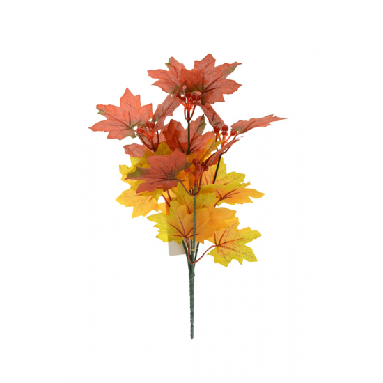 Pick őszi ág 32CM  sárga/narancs