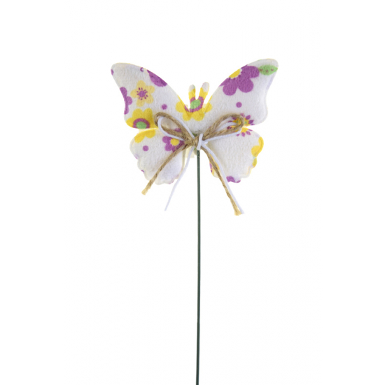 Pick pillangó szövet 6*8.5cm+19cm lila