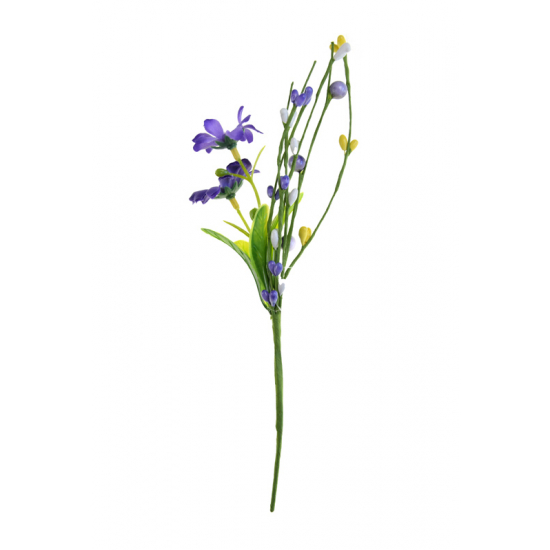 Pick selyemvirág százszorszép 26cm lila