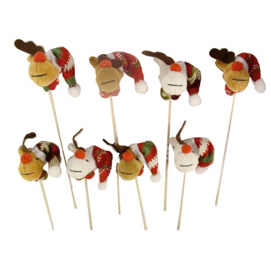Pick szarvasfej sapkával 6cm 8féle több szín