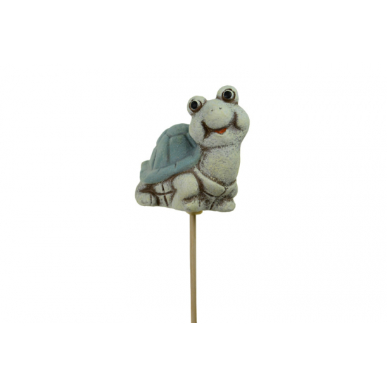 Pick teknős kerámia 6.2*3.4*5.8cm kék