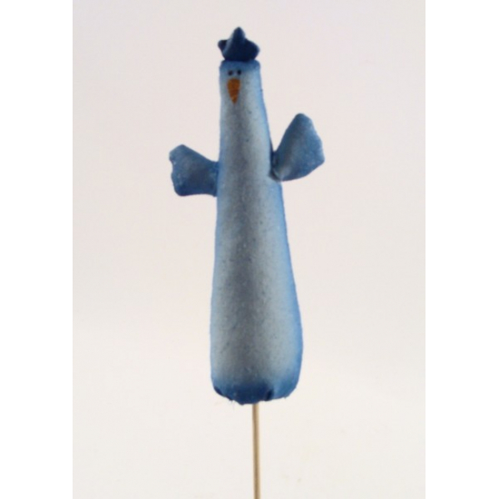 Pick tyúk textil 10cm v.kék