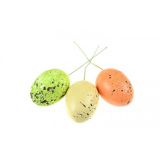 Pick tojás hungarocell 6cm s/6 több szín