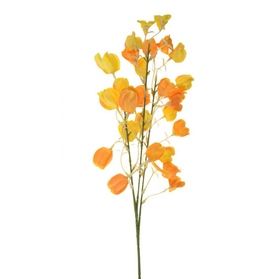 Selyemvirág lampionvirág 77cm sárga
