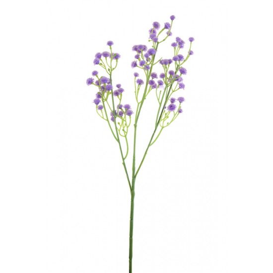 Selyemvirág ág 57cm lila