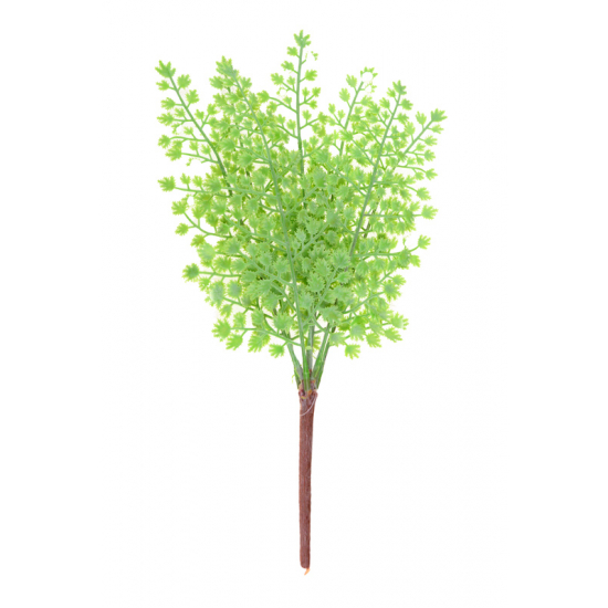 Selyemvirág apró leveles 33cm v.zöld