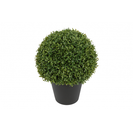 Selyemvirág buxus gömb 49*60cm zöld