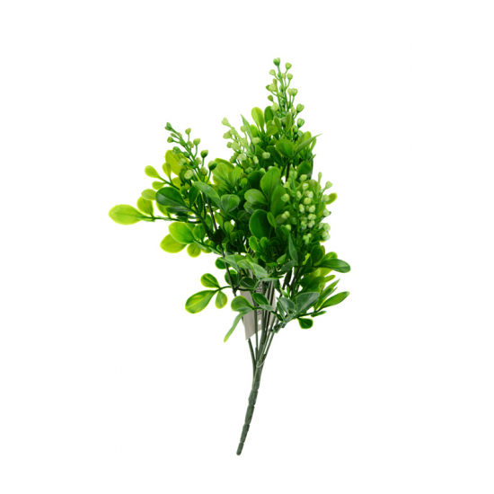 Selyemvirág csokor 30cm zöld