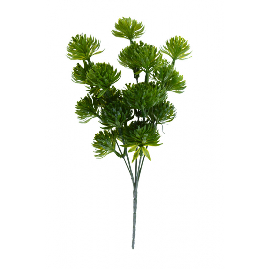 Selyemvirág csokor 32cm zöld