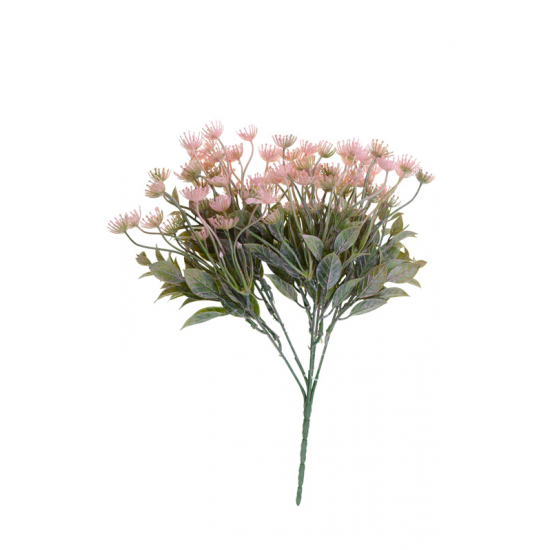 Selyemvirág csokor 33cm pink