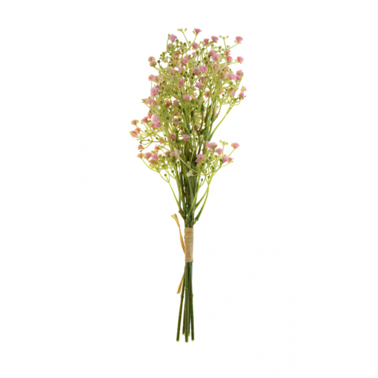 Selyemvirág csokor 38cm rózsaszín