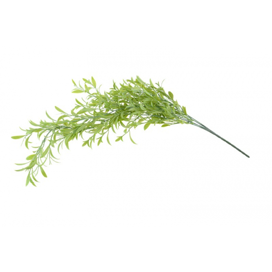 Selyemvirág csüngő ág 85cm zöld