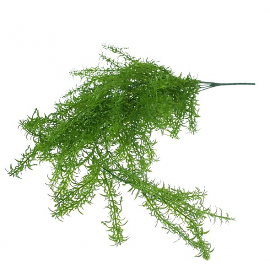 Selyemvirág ág csüngő 82cm zöld