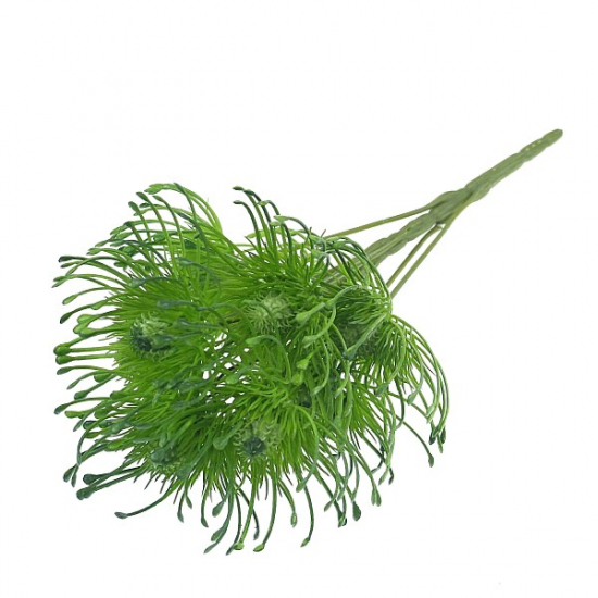 Selyemvirág proteas csokor 38cm zöld