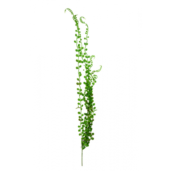 Selyemvirág csüngő ág 75cm s.zöld