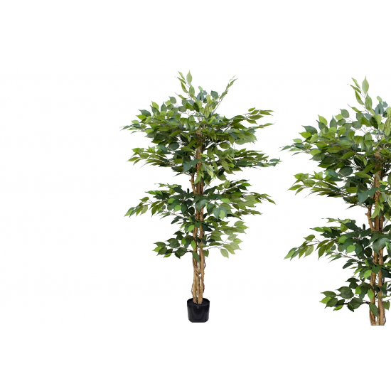 Selyemvirág fikusz cserepes 150cm zöld