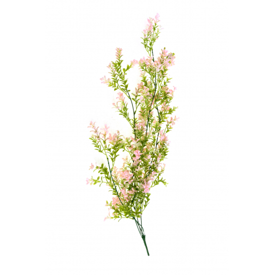 Selyemvirág girland cseresznye 76cm rózsaszín