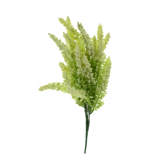 Selyemvirág hanga csokor 35cm krém