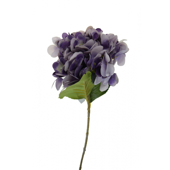 Selyemvirág hortenzia 45cm lila