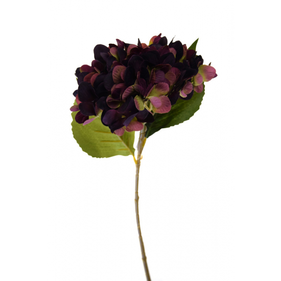 Selyemvirág hortenzia 45cm mályva