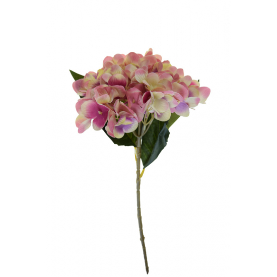 Selyemvirág hortenzia 45cm rózsaszín