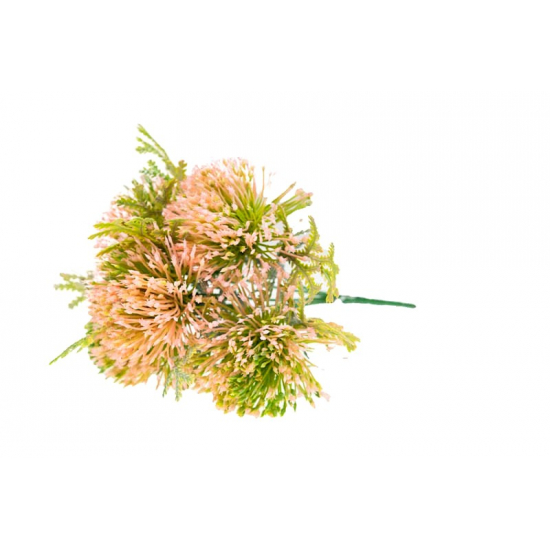 Selyemvirág leucospermum (tűpárna) csokor rózsaszín