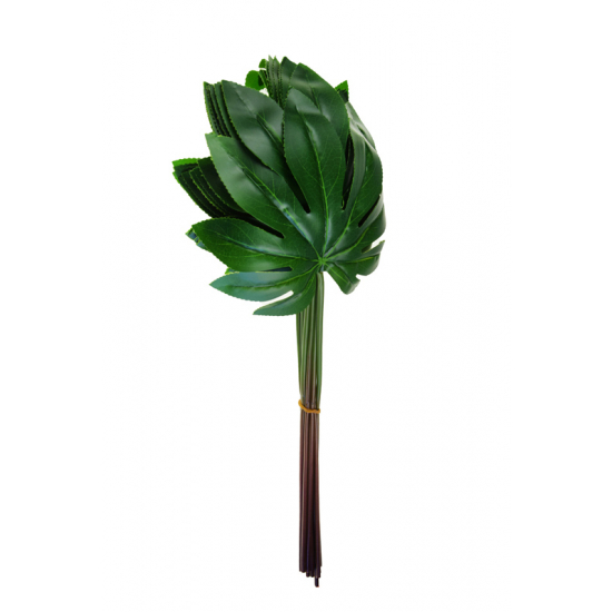 Selyemvirág levél 54cm zöld