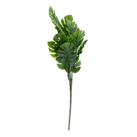 Selyemvirág levél csokor 48cm zöld