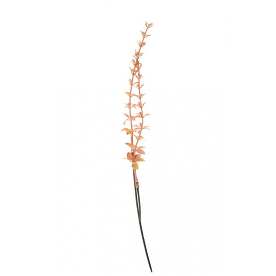 Selyemvirág leveles ág 32cm lila