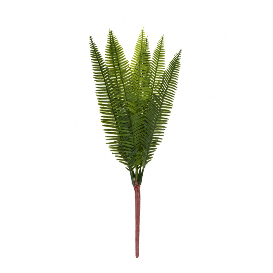 Selyemvirág leveles csokor 33cm zöld