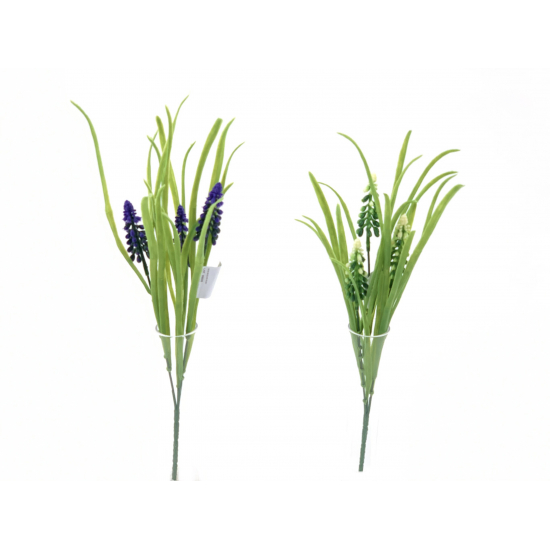 Selyemvirág muscari 33cm több szín