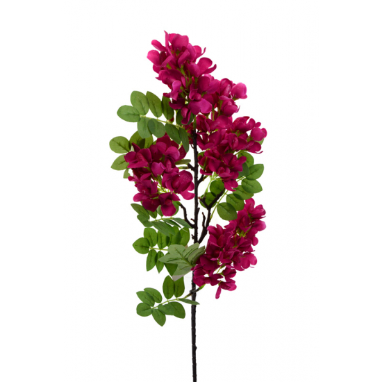 Selyemvirág akác ág 88cm pink