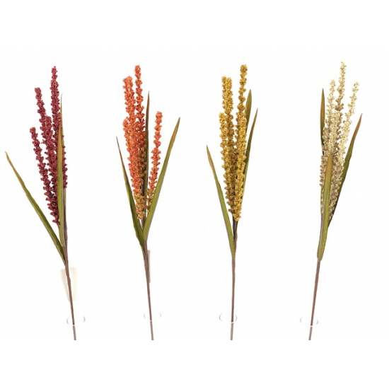 Selyemvirág paddy 78cm sárga