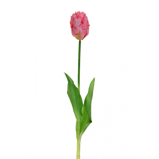 Selyemvirág papagáj tulipán 42cm pink