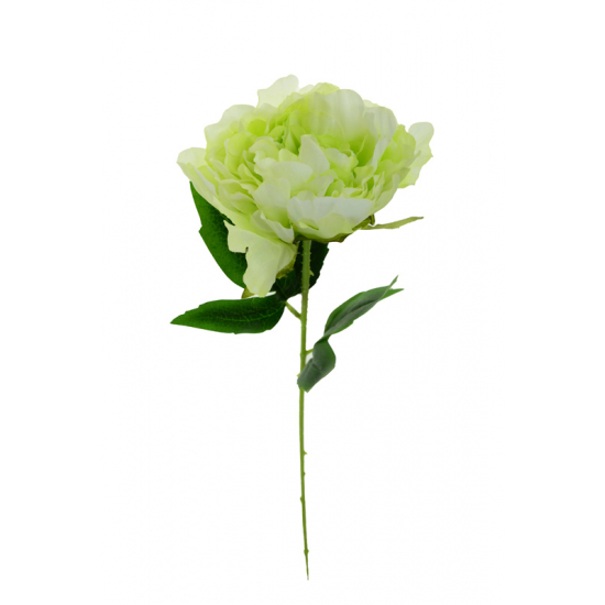 Selyemvirág peónia szálas 54cm zöld