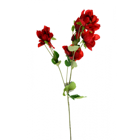 Selyemvirág sellőrózsa 95cm piros