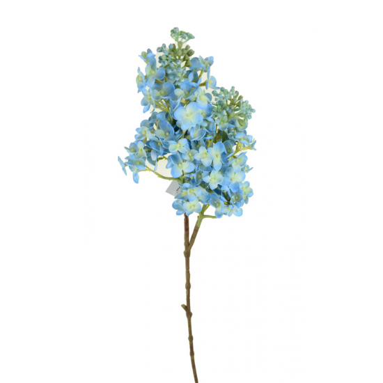 Selyemvirág szálas orgona 75cm v.kék