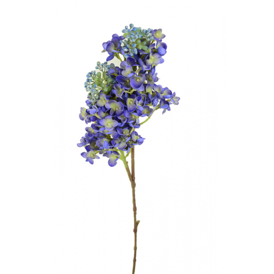 Selyemvirág orgona szálas 75cm kék