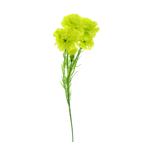 Selyemvirág szálas szegfű 60cm zöld
