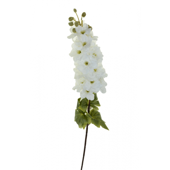 Selyemvirág szarkaláb 84cm fehér