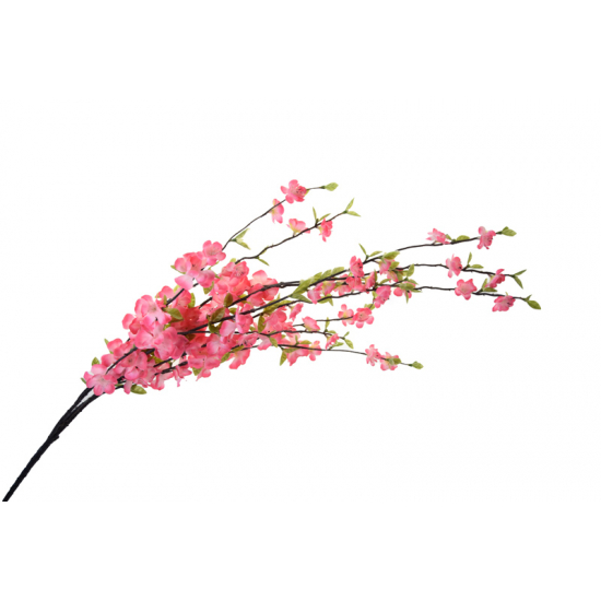 Selyemvirág tündérfa ág 100cm pink