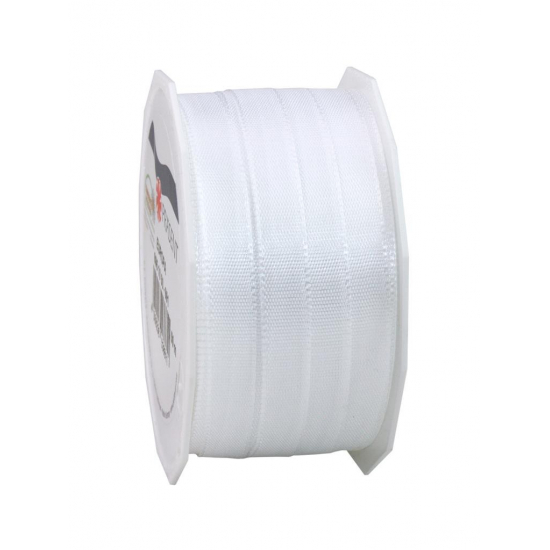 Szalag textil 10mm-50 m EUROPA fehér