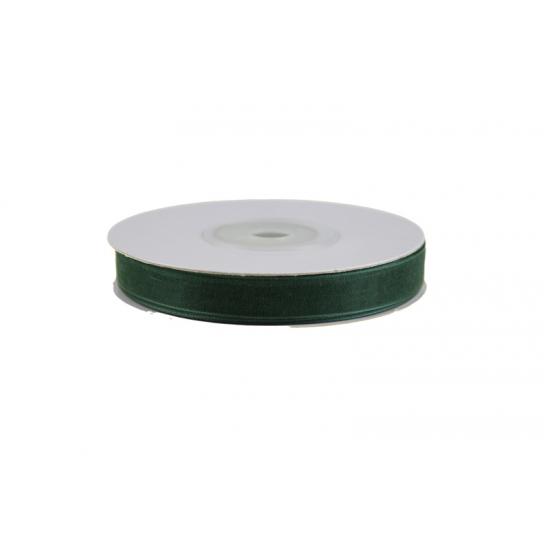 Szalag organza 10mm 30m 28 s.zöld