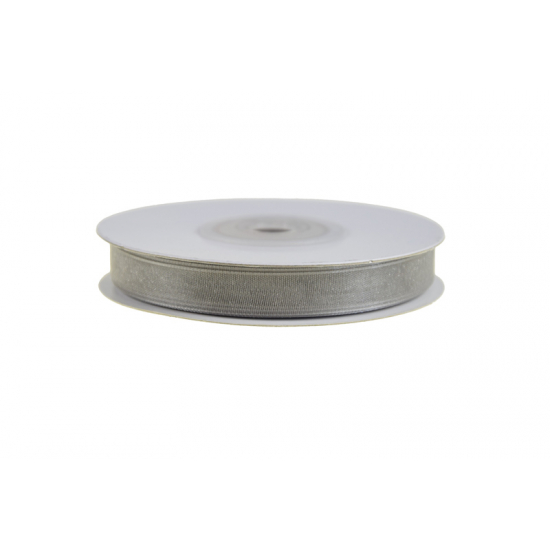 Szalag organza 10mm 30m 32 e.szürke
