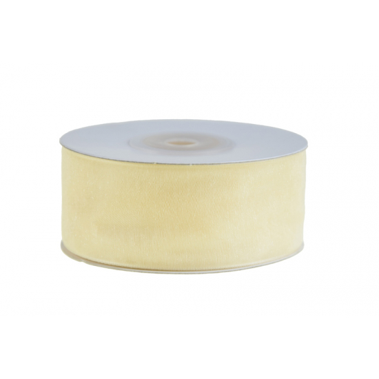 Szalag organza 30mm 30m 31 drapp